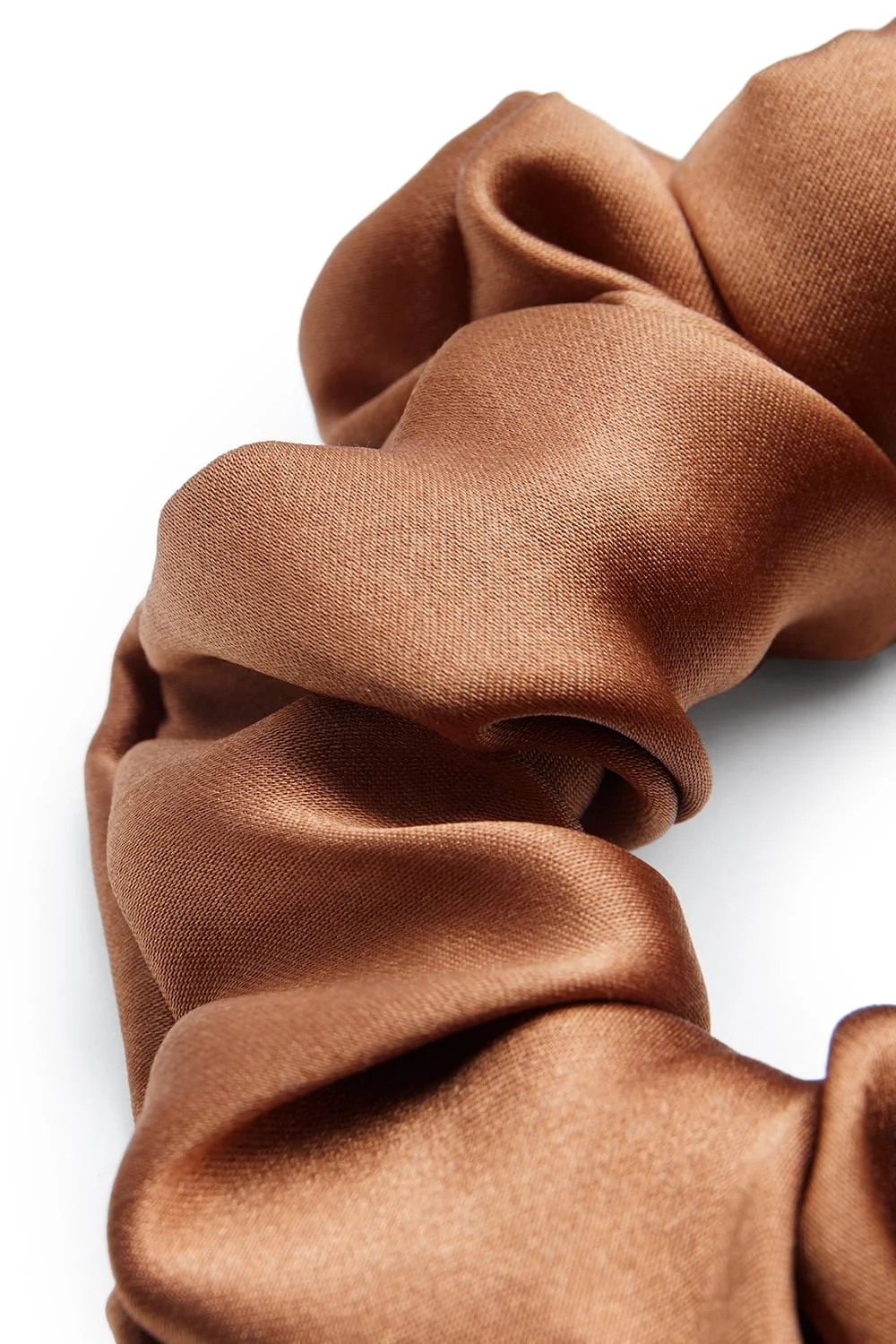 Silk scrunchie large Golden Sunset