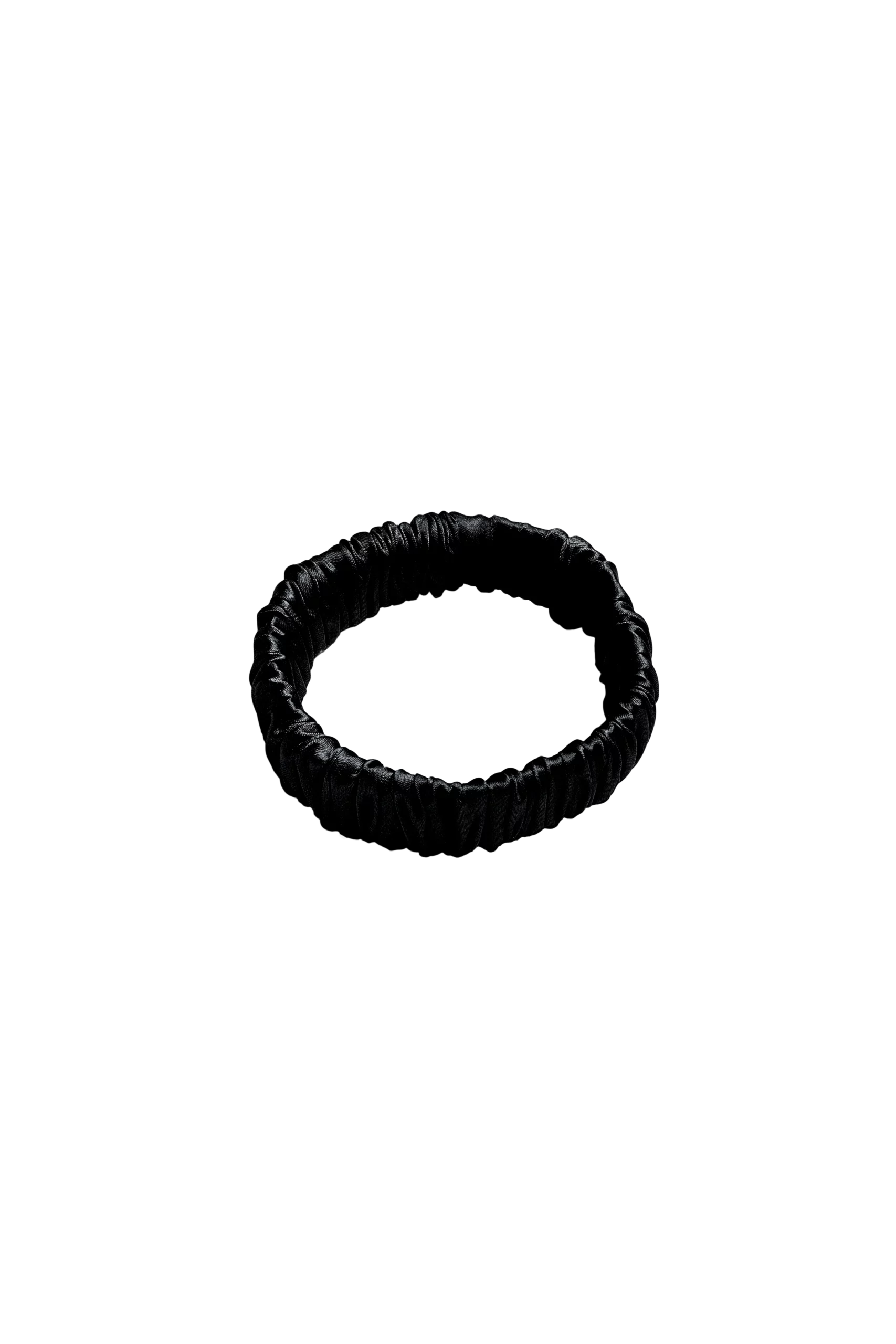 Średnia gumka jedwabna Deep Black